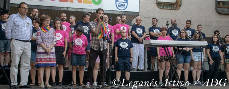 Un concierto y una exposición de humor, actos iniciales del Orgullo Gay en Leganés