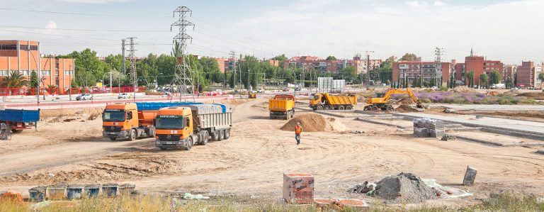 La urbanización del nuevo barrio Puerta de Fuenlabrada, listo a finales de septiembre