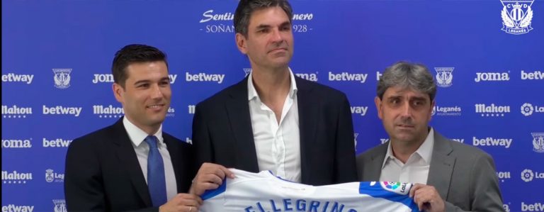 Fútbol: Mauricio Pellegrino “orgulloso” de trabajar en el CD Leganés