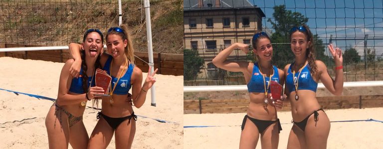 Voleibol: Dos podios en el voley playa sub19 y sub21 femenino