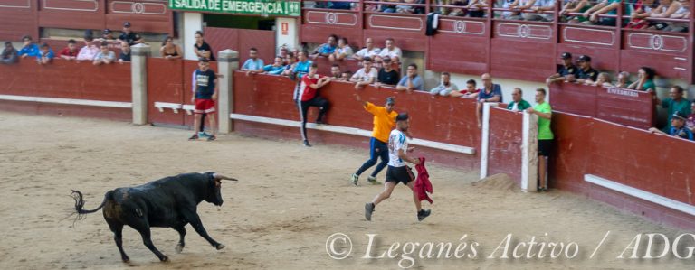 Tercer y último encierro de las Fiestas de Leganés 2018