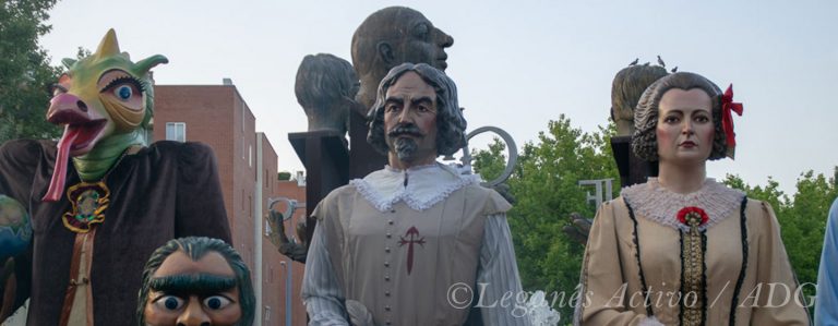 Leganés disfruta un año más de los gigantes y cabezudos