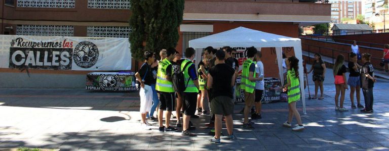 Organizan una limpieza vecinal de barrios de Leganés