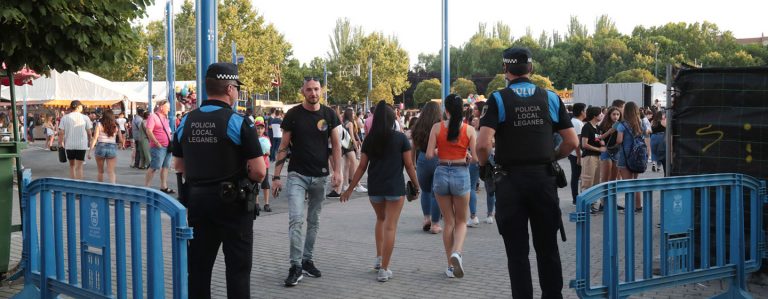 Las Fiestas de Leganés registraron un 80% menos de atenciones médicas