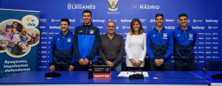 La Fundación del C.D. Leganés presentó al equipo Genuine que debutará este fin de semana en Tarragona