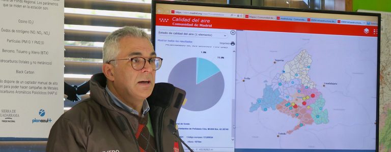 La Comunidad inaugura una estación de calidad del aire