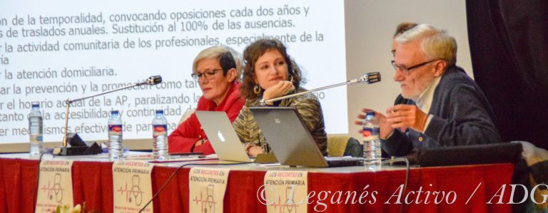 Explican en Leganés el recorte de los horarios en centros de salud