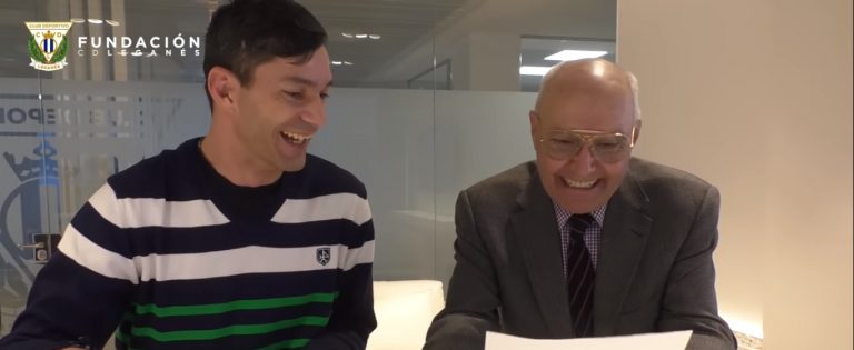 Vídeo: Alumnos de un colegio de Asturias sorprenden a Josemi, ‘La Araña’, portero del C.D. Leganés Genuine
