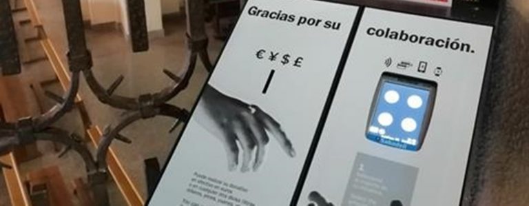 La Diócesis de Getafe incorpora el ‘cepillo electrónico’