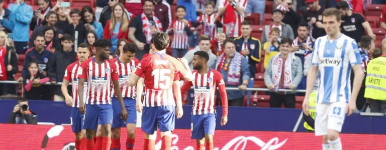 Fútbol: Un penalti priva al Leganés del empate en el Metropolitano