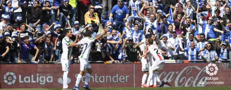 Fútbol: El CD Leganés vence en el infierno de Getafe