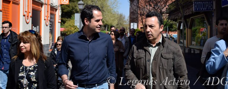 José Manuel Egea se confirma como candidato de Ciudadanos Leganés