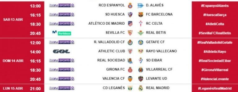 Fútbol: LaLiga sorprende y deja el Leganés-Real Madrid para el lunes