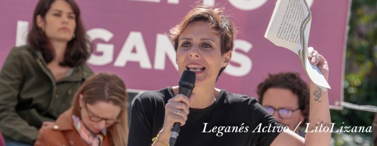 Gema Gil perfila las primeras promesas de su campaña Podemos Leganés