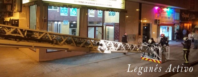 Una olla olvidada provoca un pequeño incendio en un piso de Leganés