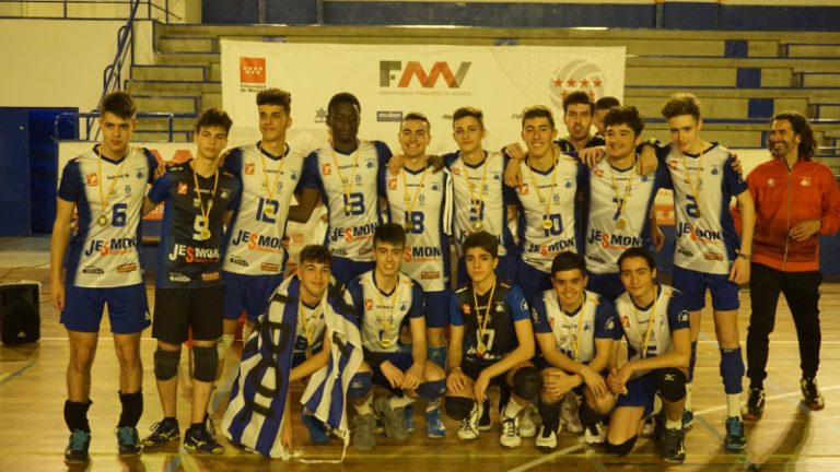 Voleibol: Campeones en la Fase Final de cadete masculino