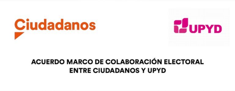 UPyD y Ciudadanos acudirán juntos a las elecciones 2019