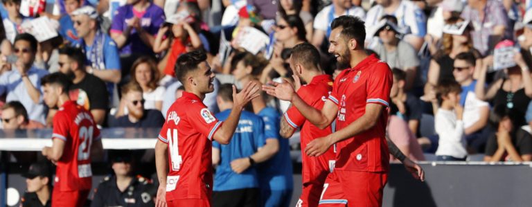 Fútbol: Amargo homenaje para el Leganés, que perdió frente al Espanyol (0-2)