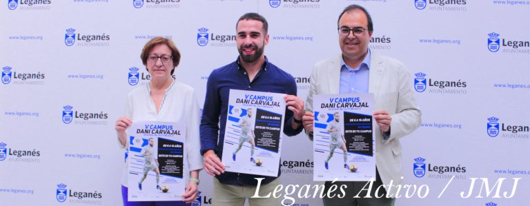 Carvajal presenta en Leganés su V Campus de verano