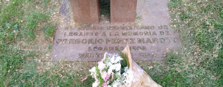 Pequeño homenaje de ULEG a un leganenses muerto en un campo de concentración nazi