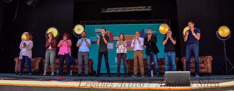 Más Madrid pone en pie a Leganés en su primer gran acto de campaña
