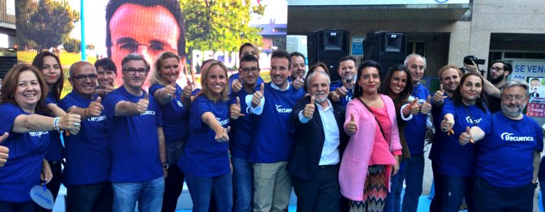 PP Leganés finaliza la campaña con una fiesta para mostrar su propuesta de «ciudad alegre y próspera»
