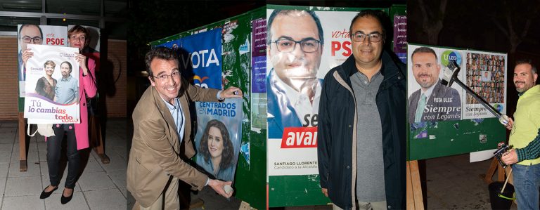 VIDEO | Los candidatos valoran el inicio de la campaña electoral en Leganés