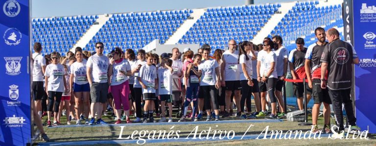 Más de 2.000 personas se unen contra el cáncer en Leganés
