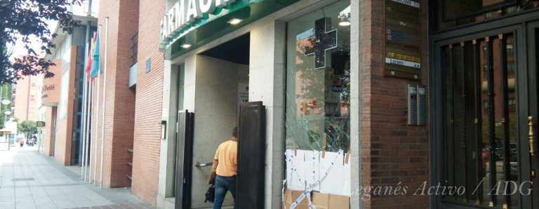 Asaltan una farmacia de madrugada en El Carrascal