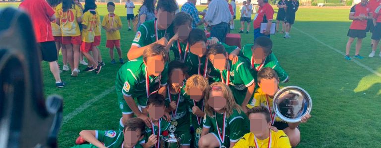 El CD Leganés vence en el Torneo Nacional de Fútbol base y lo dedica a Reyes