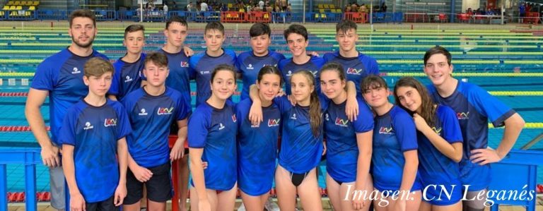 Natación: Notable actuación del CN Leganés en el Campeonato de Madrid Alevín