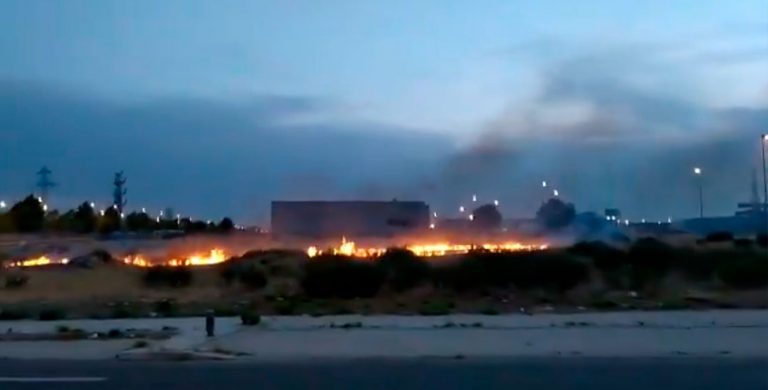 Pequeño incendio de pastos alerta a Vereda de los Estudiantes