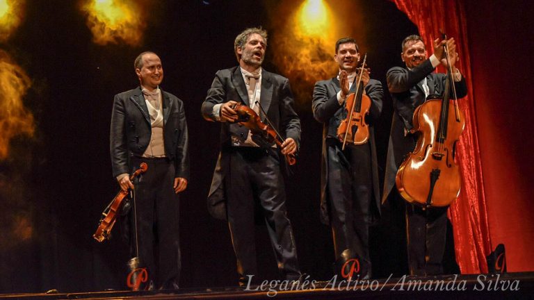 El cuarteto de cuerda Pagagnini deslumbra en Leganés