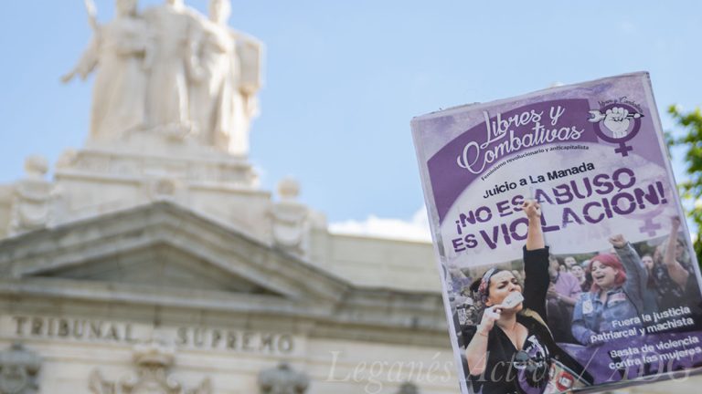 Leganés se une a los actos de repulsa a la Manada de Manresa en Leganés