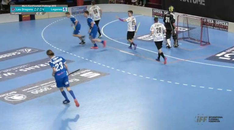 Floorball | CUF Leganés se trabaja la victoria en un duro encuentro frente al equipo anfitrión (2-4)