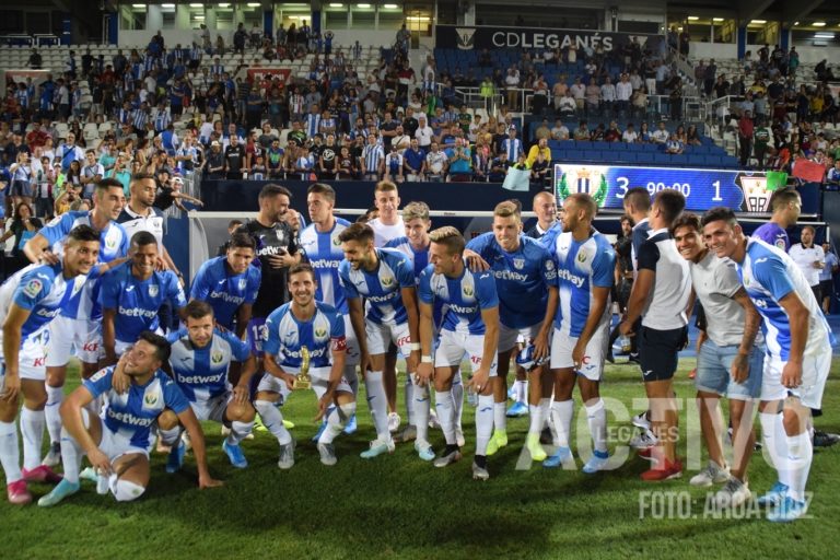 FÚTBOL | Victoria de un Leganés con la mente puesta en la Liga (3 -1)