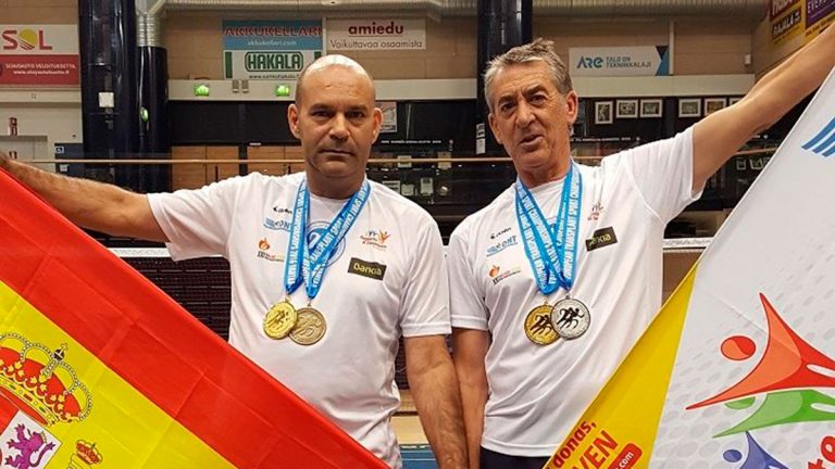 Juan José Pérez y Martín Carrasco, medalla en el Mundial de transplantados