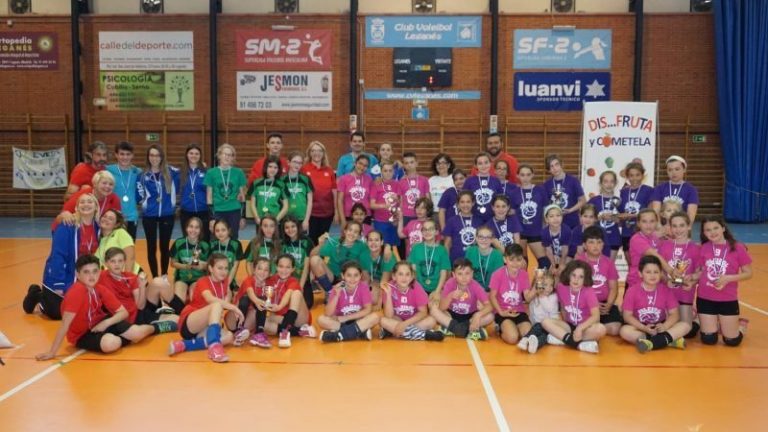 Voleibol | La cantera de Leganés, la mejor de España por tercer año consecutivo