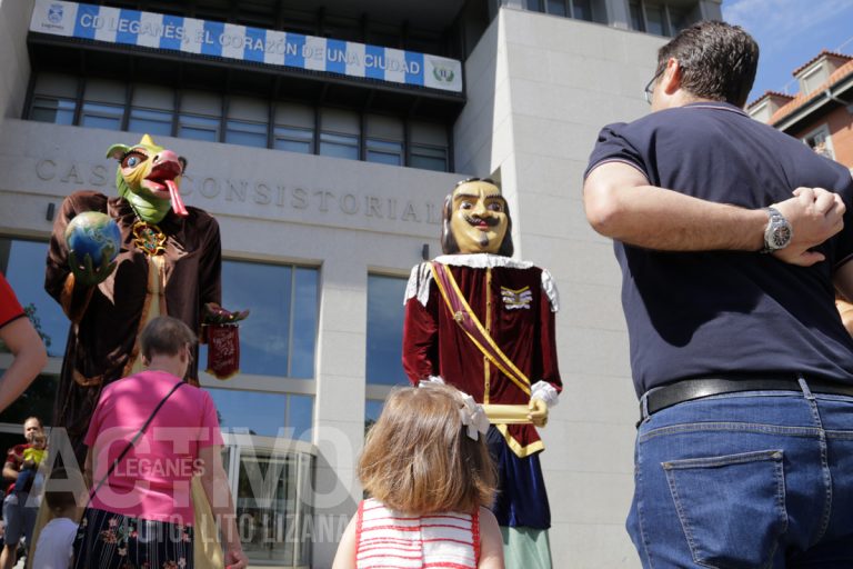 Leganés recupera el desfile de Gigantes y Cabezudos para San Nicasio