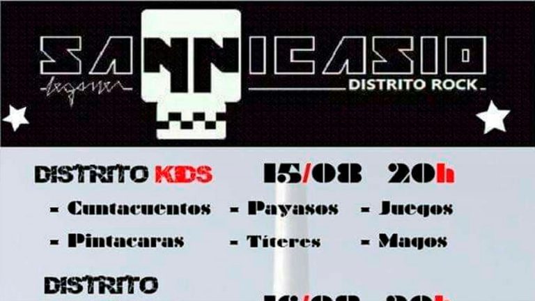San Nicasio Distrito Rock organiza conciertos paralelos en las Fiestas de Leganés