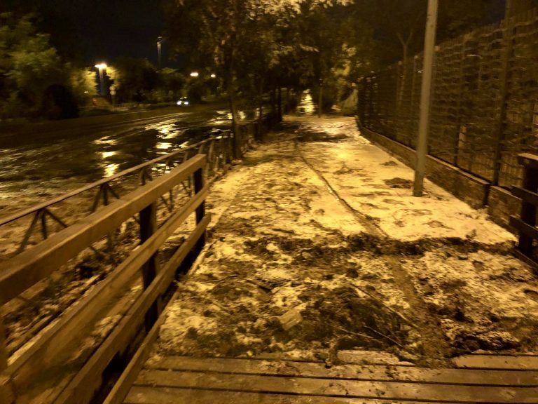 Medioambiente colaboró con las alertas de emergencias por la tormenta