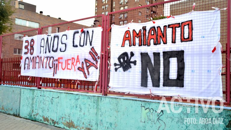 La Comunidad no retira el amianto del CEIP Luis de Góngora