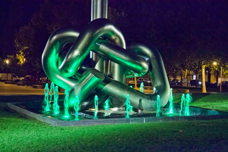 Leganés se tiñe de verde en el Día Nacional de la Artritis