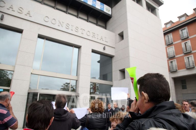 Las protestas en Leganés se mantendrán hasta navidad