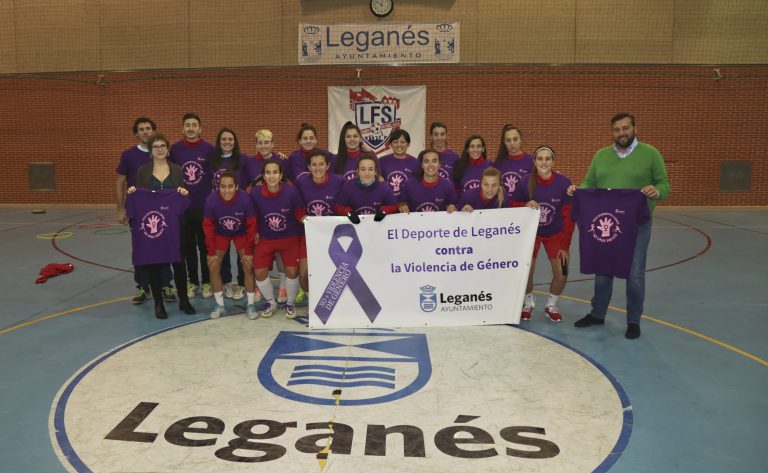 El deporte de Leganés contra la violencia de género