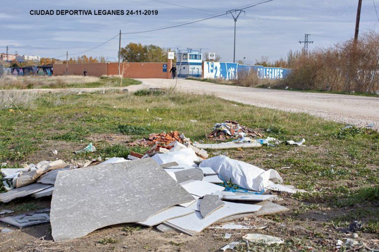 Ecologistas en Acción denuncian escombros en los alrededores de Leganés