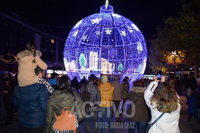 Leganés enciende las luces de navidad