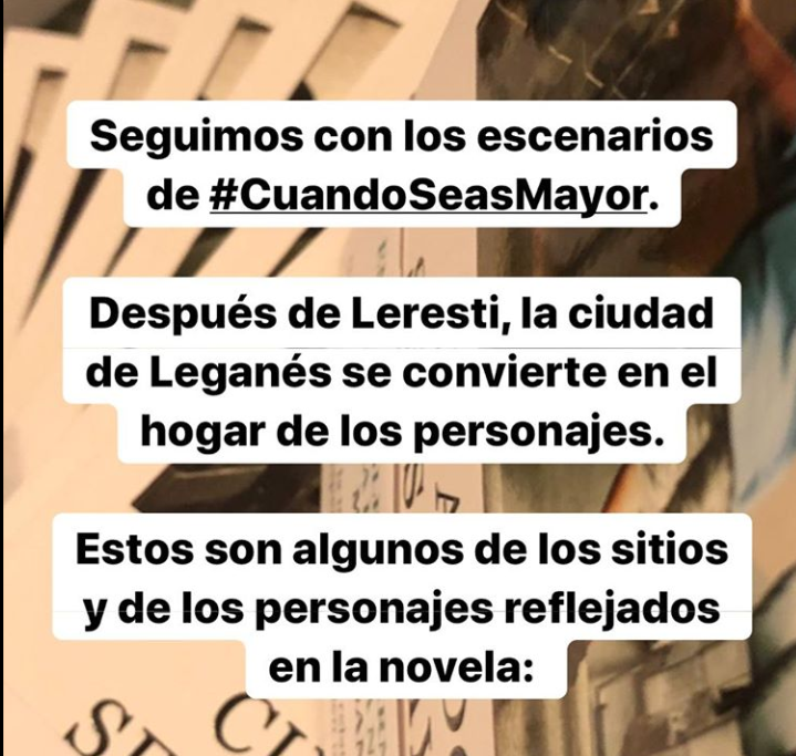 Miguel Gane revela los escenarios de su novela ‘Cuando seas mayor’