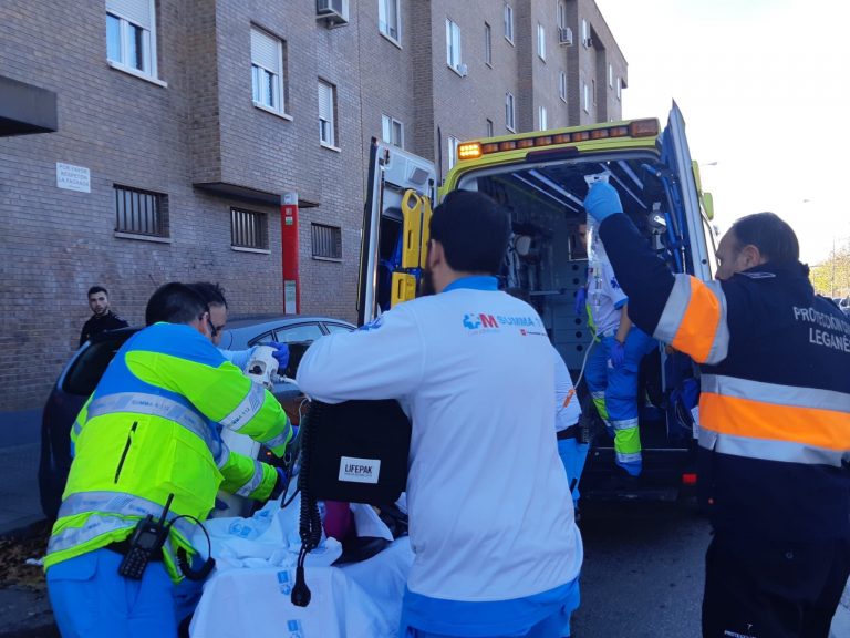 Una mujer de 66 años salva su vida en Leganés tras sufrir una parada cardíaca en Navidad