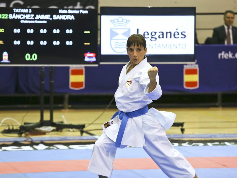 Sandra Sánchez y Damián Quintero se proclaman campeones de España de Kárate en Leganés
